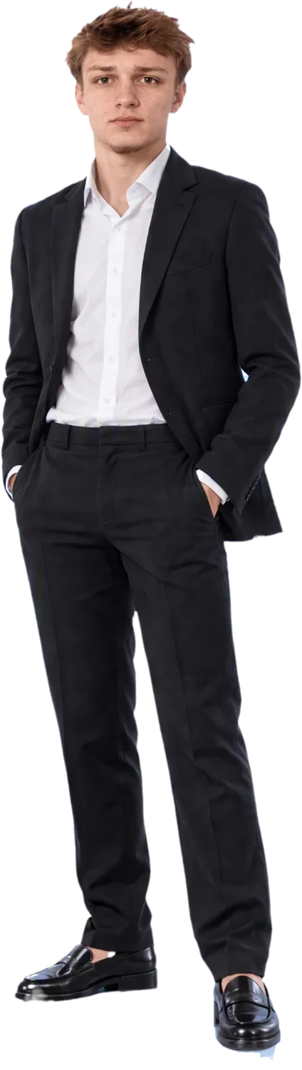 Samuel François en costume